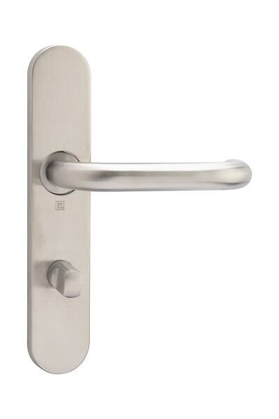 HERACLES - Ensemble sur plaques JADE série 1294 type condamnation finition inox brossé - HERACLES - B-INOX-SP10 - large