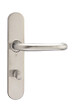 HERACLES - Ensemble sur plaques JADE série 1294 type condamnation finition inox brossé - HERACLES - B-INOX-SP10 - vignette