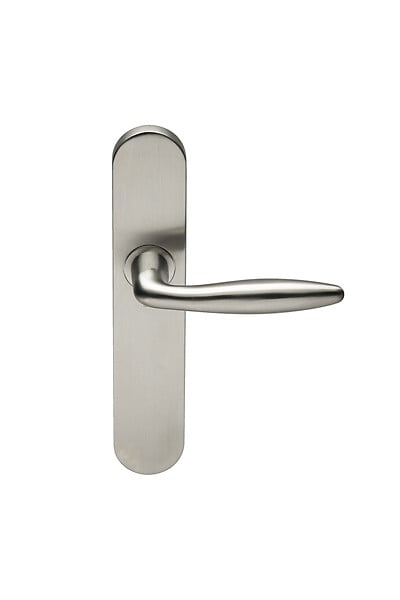 HERACLES - Ensemble sur plaques série JADE 1594 acier type bec de cane finition inox - HERACLES - B-INOX-SP21 - large