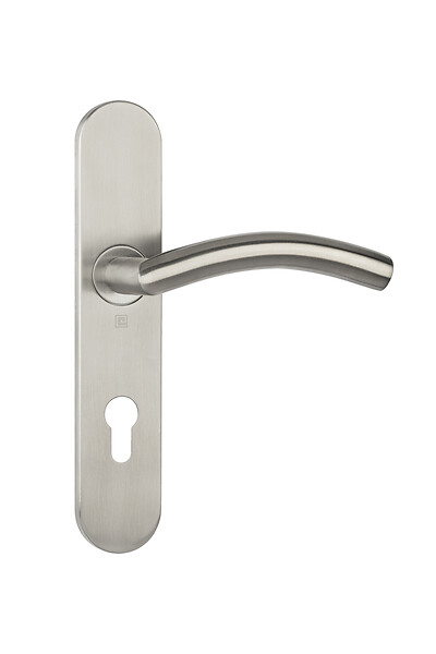 HERACLES - Ensemble sur plaques série JADE 1494 type clé I finition inox brossé - HERACLES - B-INOX-SP20 - large