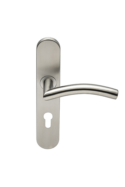 HERACLES - Ensemble sur plaques série JADE 1494 type clé I finition inox brossé - HERACLES - B-INOX-SP20 - large