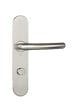 HERACLES - Ensemble sur plaque JADE Série 1094 type condamnation finition inox brossé - HERACLES - B-INOX-SP02 - vignette