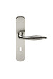 HERACLES - Ensemble sur plaques série JADE 1594 acier type clé L finition inox - HERACLES - B-INOX-SP23 - vignette