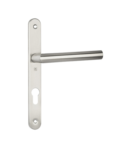 HERACLES - Ensemble 1394 entraxe 70mm sur plaque étroite clé I inox brossé - HERACLES - B-INOX-PE05 - large
