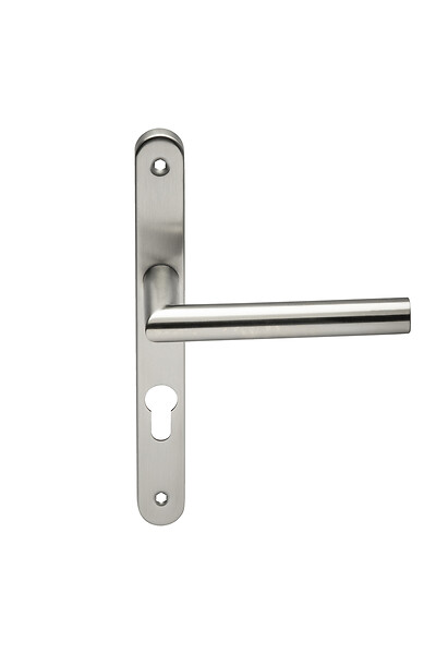 HERACLES - Ensemble 1394 entraxe 70mm sur plaque étroite clé I inox brossé - HERACLES - B-INOX-PE05 - large