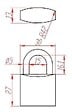 HERACLES - Cadenas inox ONIX 040 - HERACLES - CAD-O40 - vignette
