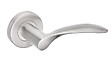 HERACLES - Béquille double JADE massive sur rosace inox 4004 - HERACLES - B-INOX-BM04 - vignette