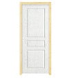 BALLAY - Bloc-porte alvéolaire postformé 3 panneaux - H.204xl.63cm - vignette