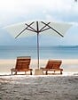 CHALET & JARDIN - Parasol rectangulaire OLERON - Gris - vignette