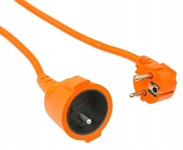 ENTREPOT BRICO - Rallonge électrique 3x1,0 mm 10 m orange - large