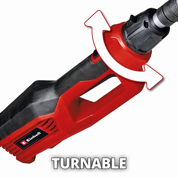 EINHELL - Taille-haies Télescopique électrique GC-HH 9046 - longueur jusqu'à 2,6 m + sangle - large