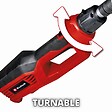 EINHELL - Taille-haies Télescopique électrique GC-HH 9046 - longueur jusqu'à 2,6 m + sangle - vignette