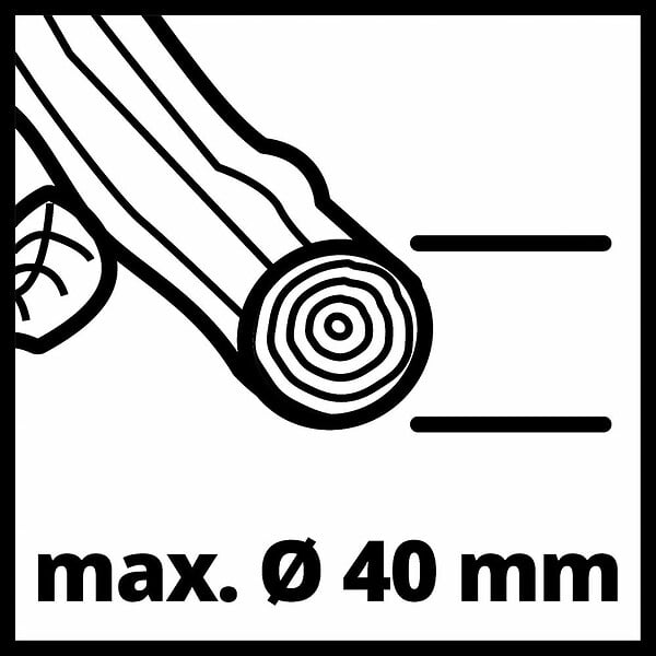 EINHELL - Broyeur électrique GC-KS 2540 CB - 2000 W - Capacité 55 L - large