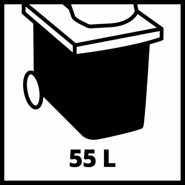 EINHELL - Broyeur électrique GC-KS 2540 CB - 2000 W - Capacité 55 L - large