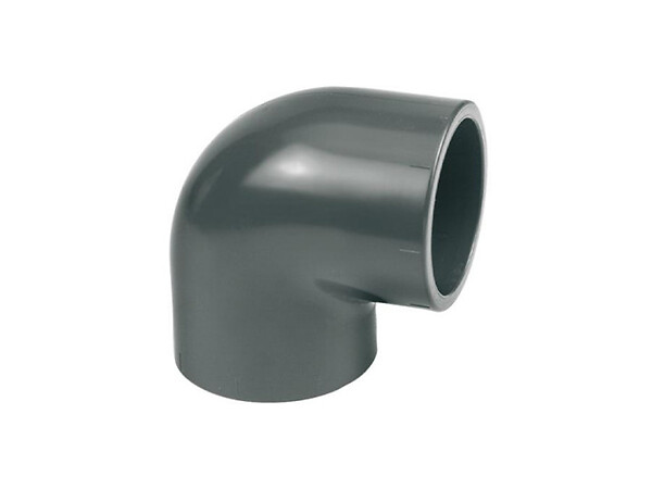 FITT - Coude PVC pression 90° femelle Ø 63 mm - Fitt - large