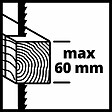 EINHELL - Scie sauteuse TC-JS 60/1 - 1000 - 3000 coups/min - 400W - vignette