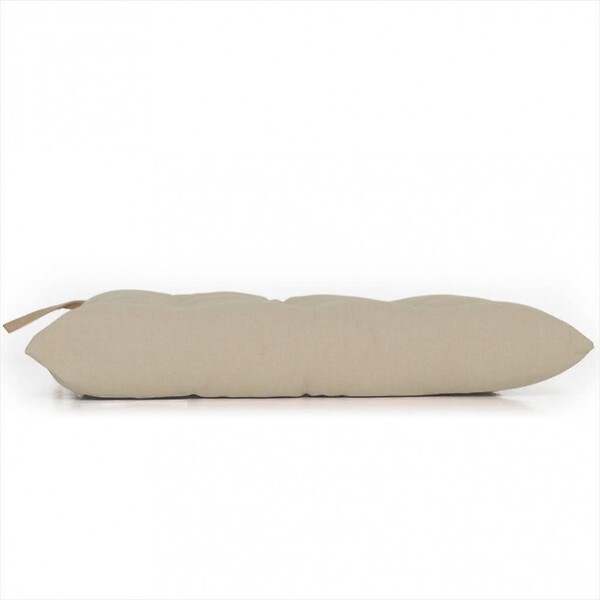 CENTRALE BRICO - Set de 4 Galettes de chaise Popy, beige l.38 x H.38 cm - large