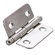 HETTICH - Lot de 2 paumelles acier pour meuble HETTICH, L.40 x l.35 mm - vignette