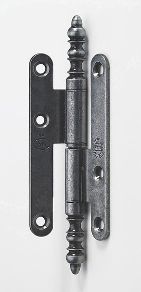 HETTICH - Paumelle acier pour meuble HETTICH, L.80 x l.45 mm - large