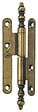 HETTICH - Paumelle acier pour meuble HETTICH, L.80 x l.45 mm - vignette