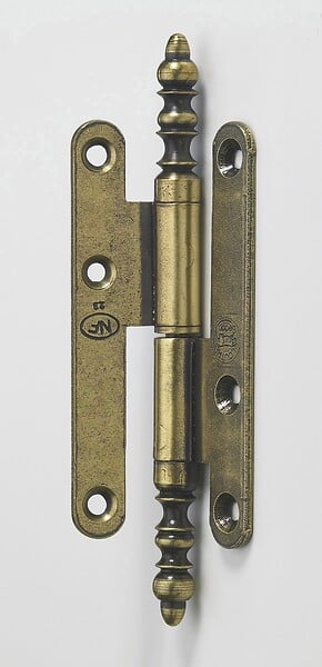 HETTICH - Paumelle acier pour meuble HETTICH, L.80 x l.45 mm - large