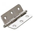 HETTICH - Lot de 2 paumelles acier pour meuble HETTICH, L.60 x l.40 mm - vignette