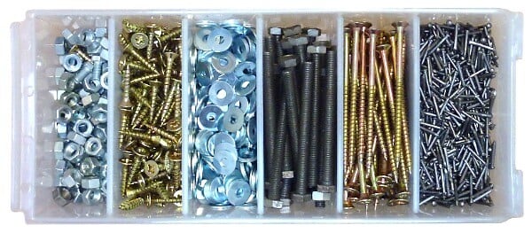 OUTIFRANCE - Lot de 10 cloisons pour bacs compartimentables - large