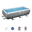 BESTWAY - Piscine tubulaire Power Steel - Rectangulaire - 404x201x100cm - vignette