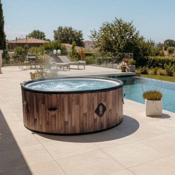 COCO SPA - Coco Spa Nordik | 180 Cm De Diamètre | 1100 Litres | Moteur 2240 W | Jusqu'à 6 Personnes - large