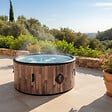 COCO SPA - Coco Spa Nordik Spa Gonflable - 150 Cm De Diamètre - 800 Litres - Moteur 2240 W - 2 à 4 personnes - vignette