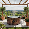 COCO SPA - Coco Spa Bali Spa Gonflable - 150 Cm De Diamètre - 800 Litres - Moteur 2240 W - 2 à 4 Personnes - vignette