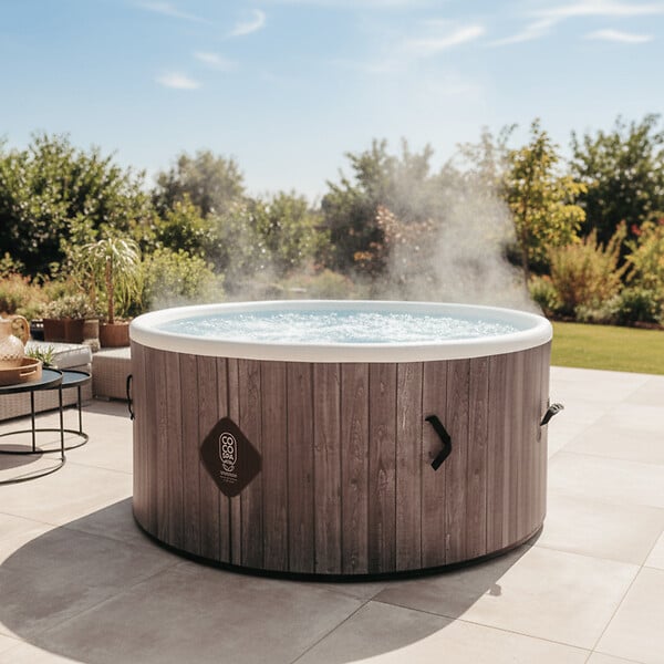 COCO SPA - Coco Spa Helsinki Spa Gonflable - 150 Cm De Diamètre - 800 Litres - Moteur 2240 W - 2 à 4 personnes - large
