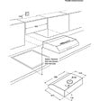 ELECTROLUX - Hotte visière 272m³/h ELECTROLUX 60cm, EFU216S - vignette