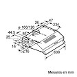 BOSCH - Hotte visière 350m³/h BOSCH 60cm, 1038089 - vignette