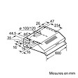 BOSCH - Hotte visière 350m³/h BOSCH 60cm, DUL63CC20 - vignette