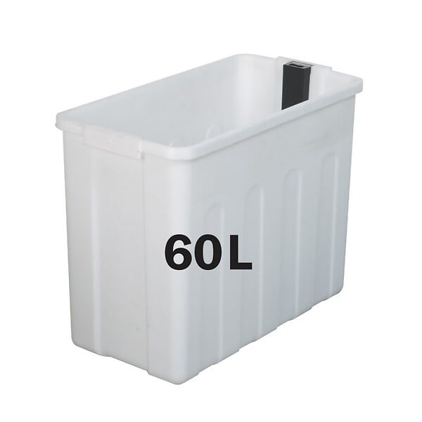 RIBIMEX - Broyeur de végétaux électrique 2800 w bac 60 litres - large