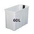 RIBIMEX - Broyeur de végétaux électrique 2800 w bac 60 litres - vignette