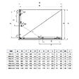 KIAMAMI VALENTINA - Cabine Douche 90X90 Profile Noir Opaque Cristal 6Mm Transparent | City - vignette