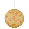 COREP - Suspension boule - Papier de riz - Panthère - D40cm - vignette