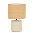 COREP - Lampe de table céramique - Blanche - E14 7W - vignette