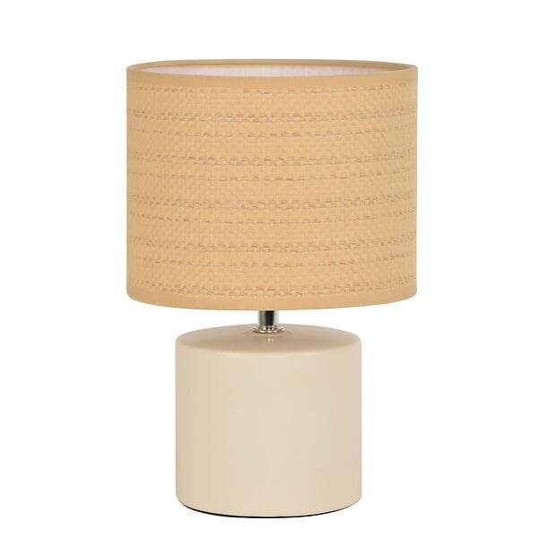 COREP - Lampe de table céramique - Blanche - E14 7W - large