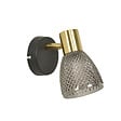 COREP - Spot verre GIADA noir mat E14 - vignette