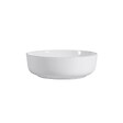 KIAMAMI VALENTINA - Lavabo Rond À Poser 41Cm En Céramique Blanche - vignette