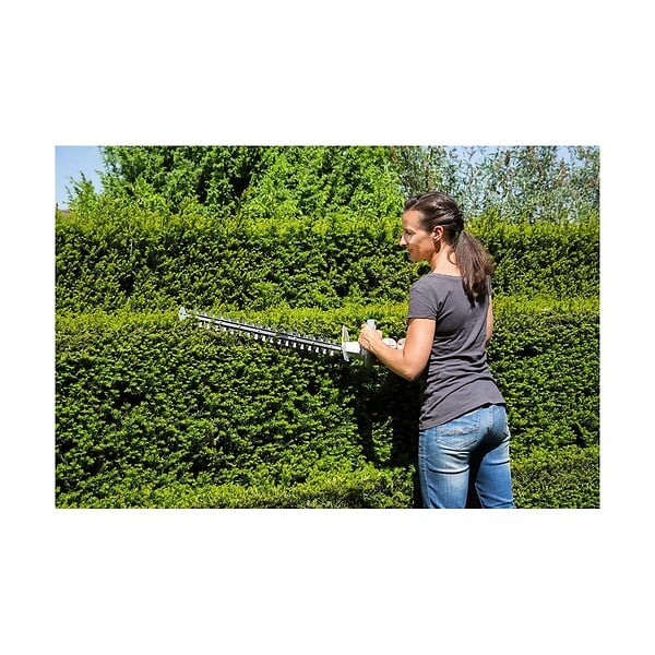 IKRA - Taille haie sans fil 20V - Lame de coupe 54 cm - Batterie Lithium 2.0Ah + Chargeur 20V - Très léger IKRA - large