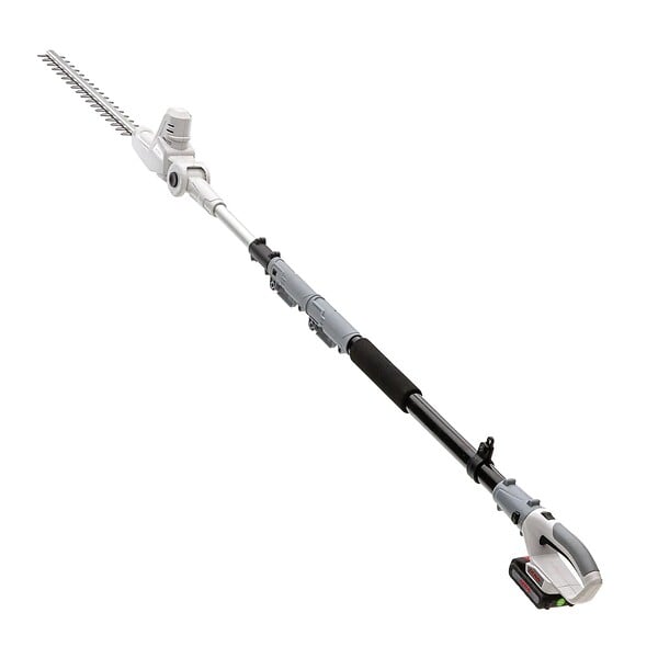 IKRA - Taille haie sur perche téléscopique 20V - Coupe longueur 40 cm - Batterie lithium 2.0Ah Chargeur 20V - IKRA - large