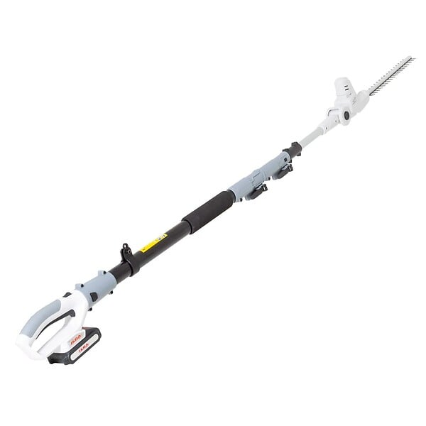 IKRA - Taille haie sur perche téléscopique 20V - Coupe longueur 40 cm - Batterie lithium 2.0Ah Chargeur 20V - IKRA - large