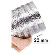 NATHER - Gaine flexible aluminium isolé à armature renforcé HELIX longueur 10 mètres - Diamètre (mm): 125 - vignette