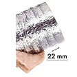 NATHER - Gaine flexible aluminium isolé à armature renforcé HELIX longueur 10 mètres - Diamètre (mm): 80 - vignette
