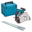 MAKITA - Scie circulaire plongeante 1300W Ø165MM -  - Avec coffret MAKPAC + Rail de guidage 1400 mm - SP6000J1 - vignette