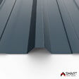 BRAVO THE SMART SOLUTION - Tôle bac acier - Toiture - Couverture - plaque TR45 Coloris Gris Bleu RAL 5008 Dimensions 2000x1050x0.63mm - vignette